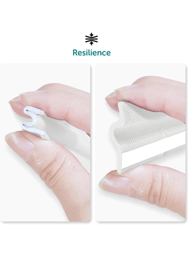 Generic - 4M Sound Proof Draft Self-Adhesive Window Draft Excluder Window Draft Stopper Blocker Windproof Dustproof Noise Reduction for Doors Windows Soundproof Door Draft Stopper Blocker - Image 1