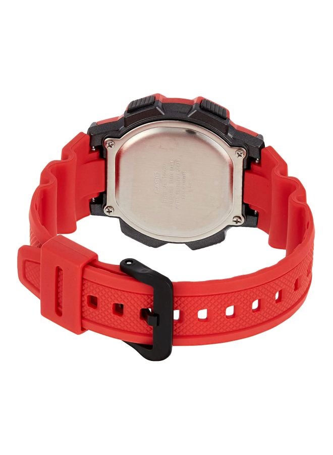 CASIO Boys Resin Digital Quartz Watch AE-1000W-4AVDF - 48 mm - Red - Image 2