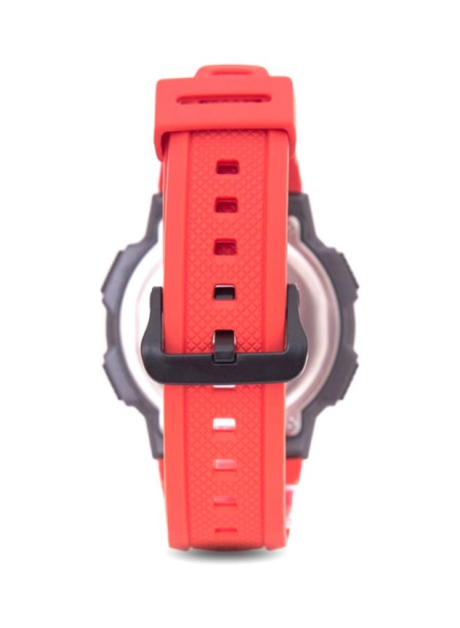 CASIO Boys Resin Digital Quartz Watch AE-1000W-4AVDF - 48 mm - Red - Image 4