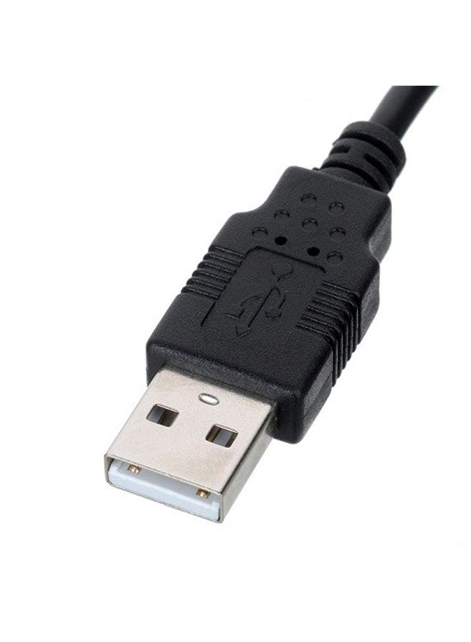 Chenyang CY Down Angled 90 Degree Mini USB 2.0 B Type 5Pin Male to USB Male Data Cable 0.5M - Image 2