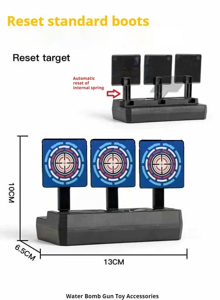 Shooting Target Dinosaur Launcher Target Reset Target 3-Position Reset Target Shooting Toy
