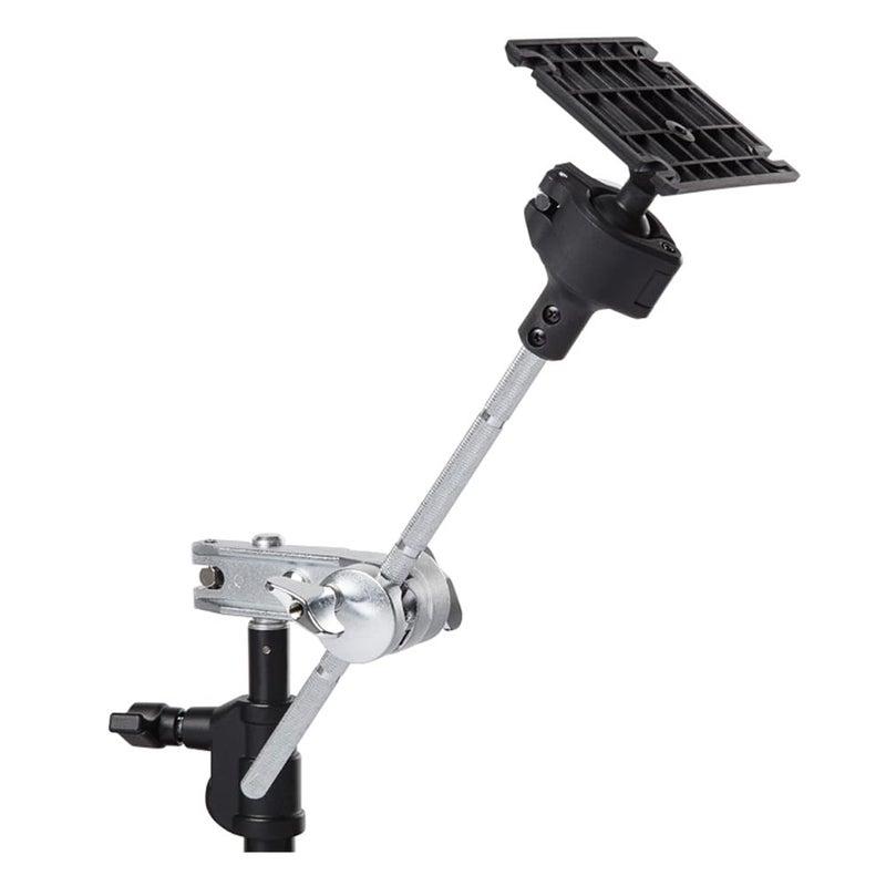 Alesis Multipad Clamp Universal Percussion Pad Mounting System With 15Inch Boom Arm and BallJoint Socket for Ultimate PositioningBlack Metallic