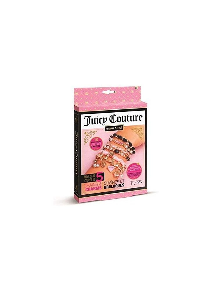 Make It Real Juicy Couture Jewellery Making Mini Chains and Charms  - Image 1