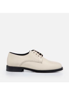 Hotiç 01AYH278800A310 Genuine Leather Beige Women's Oxford  - Image 1