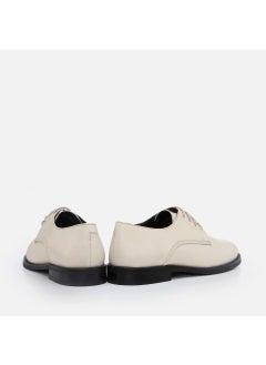 Hotiç 01AYH278800A310 Genuine Leather Beige Women's Oxford  - Image 2