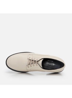 Hotiç 01AYH278800A310 Genuine Leather Beige Women's Oxford  - Image 4