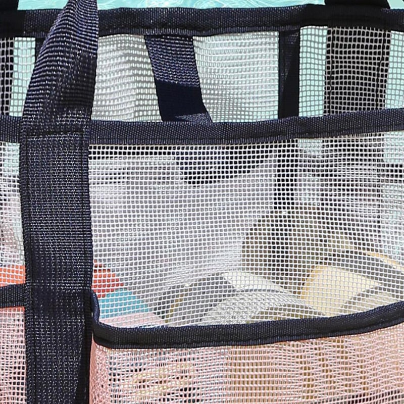 Toiletry Bag Shower Swimming Makeup Cosmetic Organizers Double-Layers Beach - Image 4