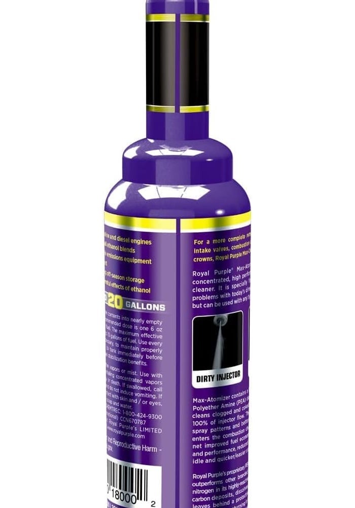Royal Purple منظف حقن الوقود رويال بوربل ماكس أتموزر - 6 أونصات - Image 2