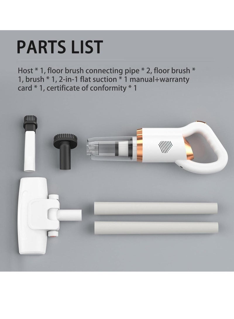 ELTRAZONE Cordless Vacuum Cleaner 2 in 1 Wireless Cleaner Stick Vacuum Rechargeable Battery Handheld Vacuums with 7500Pa Powerful Suction - Image 3