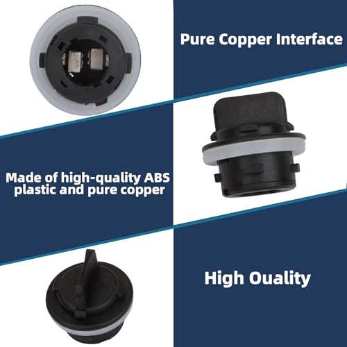 MITZONE Turn Signal light Socket compatible with Hyundai Elantra Genesis Sonata Veloster Accent KIA Forte Optima Sportage Sorento Replace 92166-3K000 - Image 3