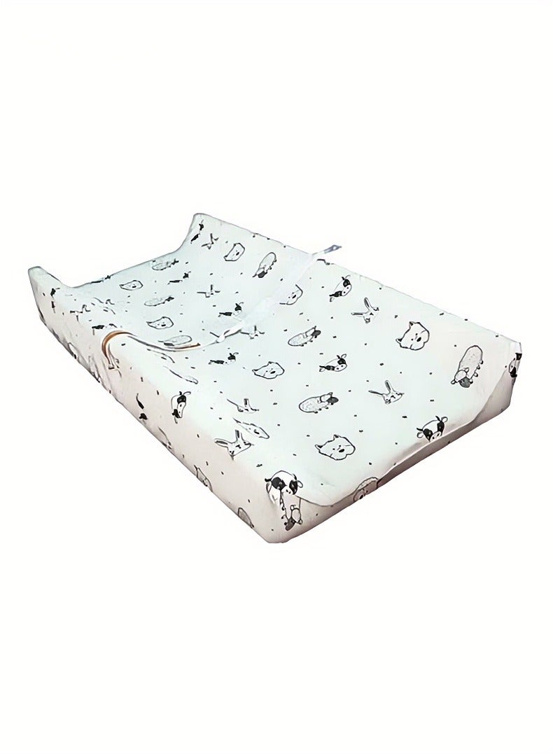 JUNYOUK Baby Diaper Changing Pad, Portable Care Changing Table, Baby Massage Pad, With Seat Belt  - Image 1