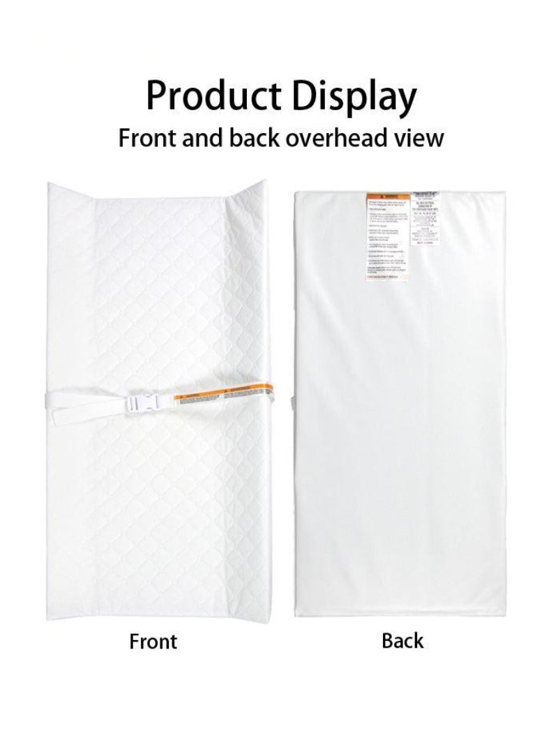 JUNYOUK Baby Diaper Changing Pad, Portable Care Changing Table, Baby Massage Pad, With Seat Belt  - Image 4