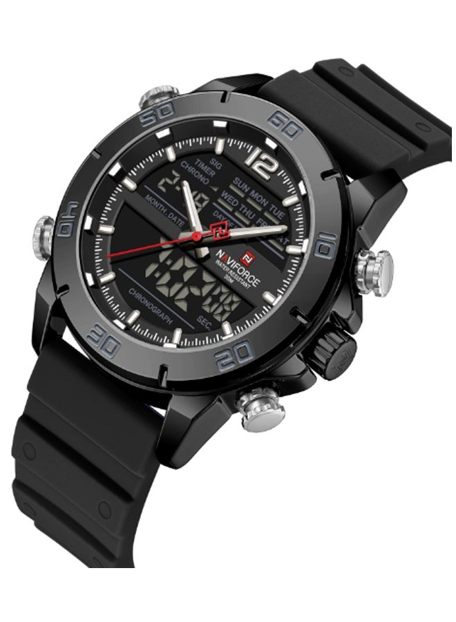 NAVIFORCE Men's Water Resistant Analog/Digital Watch NF9253 - Image 1