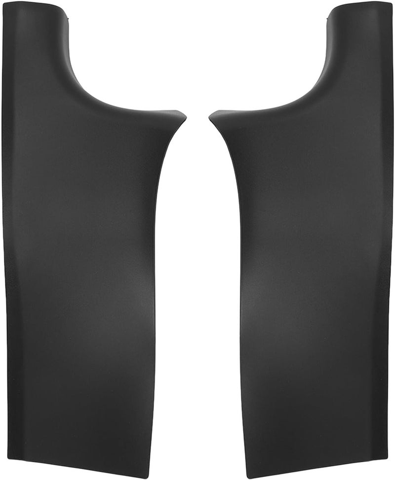Rear Door Sill Guards for 2019-2023, Black TPE Material, 2Pcs Protector Plates - Strong Scratch Protection, Easy Installation, Stylish Durable Design - Image 1