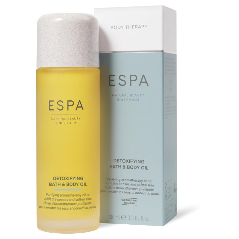ESPA | Detoxifying Bath & Body Oil | 100ml | Nourishes & Softens Skin - Image 2