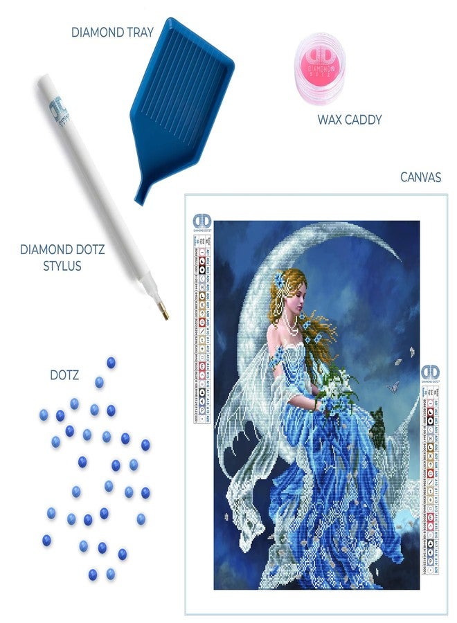 DIAMOND DOTZ Wind Moon Diamond Painting Kits for Adults - Diamond Art Kits a Relaxing Creative Craft Kit with Dotz Gems 26.8x20.5 - Image 5