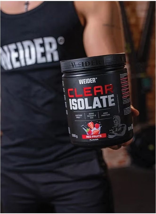 Weider Weider Clear Isolate 500g – Blue Raspberry Flavor – Whey Protein Isolate  - Image 2
