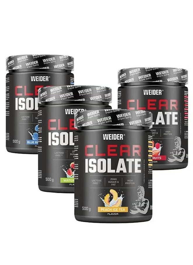 Weider Weider Clear Isolate 500g – Blue Raspberry Flavor – Whey Protein Isolate  - Image 3
