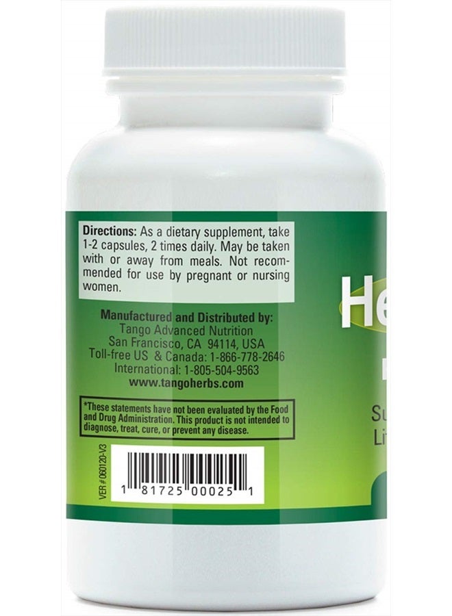Tango Herbal Boost Natural Herbal Recovery Supplement Supports Healthy Circulation to Aid in Recovering from Life's Major Challenges (60 Vegetarian Capsules) - Image 3