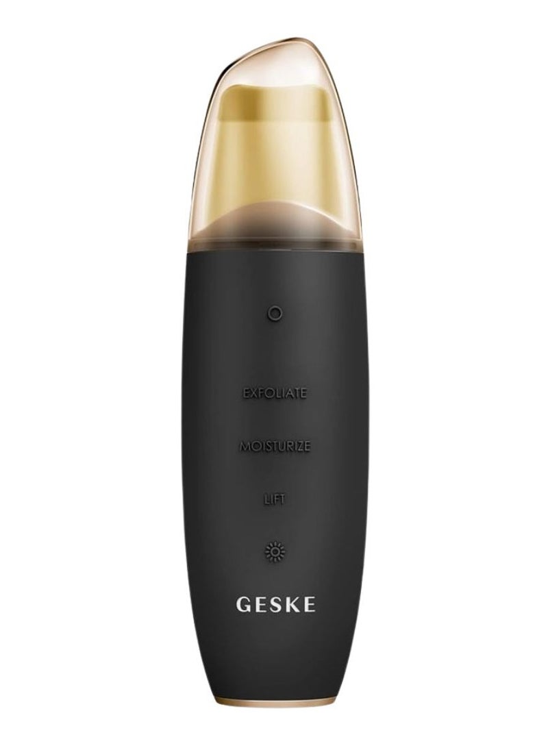 Geske MicroCurrent Skin Scrubber and Blackhead Remover 9 in 1 SmartAppGuided Gray 1unit - Image 1