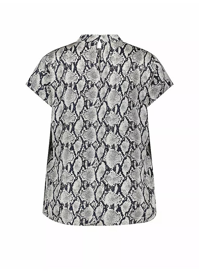 GERRY WEBER Snake Print Short Sleeve Blouse  - Image 2