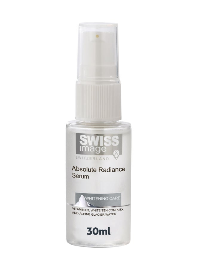 SWISS image Brightening Face Serum with Niacinamide 30 ml Reduces Dark Spots, Blemishes & Pigmentation for Even Toned Skin Lightweight & Non-Greasy Serum| All Skin Types Men & Women Swiss Made  - Image 1