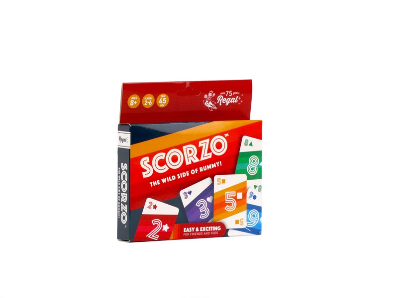 Regal Games - ScorZo - Rummy Card Game - Family Fun Friendly - 2-6 Players Ages 8+ - Image 4