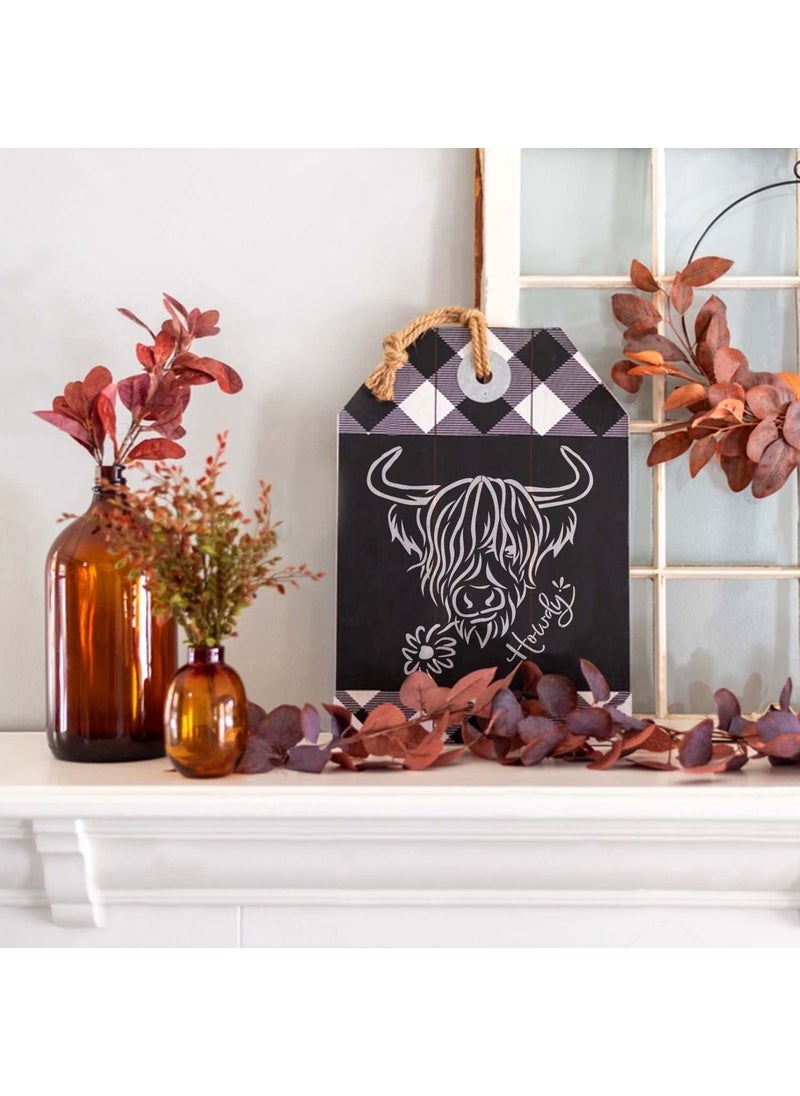 G GSS Designs GSS Designs Highland Cow Stencils 12x12Inch Heifer Stencils Farmhouse Craft Stencils Cow Stencils for Painting on Wood Wall Furniture Crafts  - Image 3