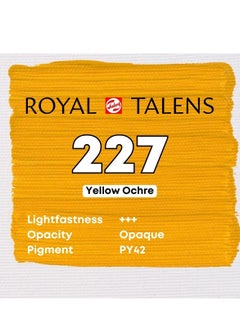 Talens Art Creation Acrylic Paint - No. 227 Yellow Ocher  - Image 3