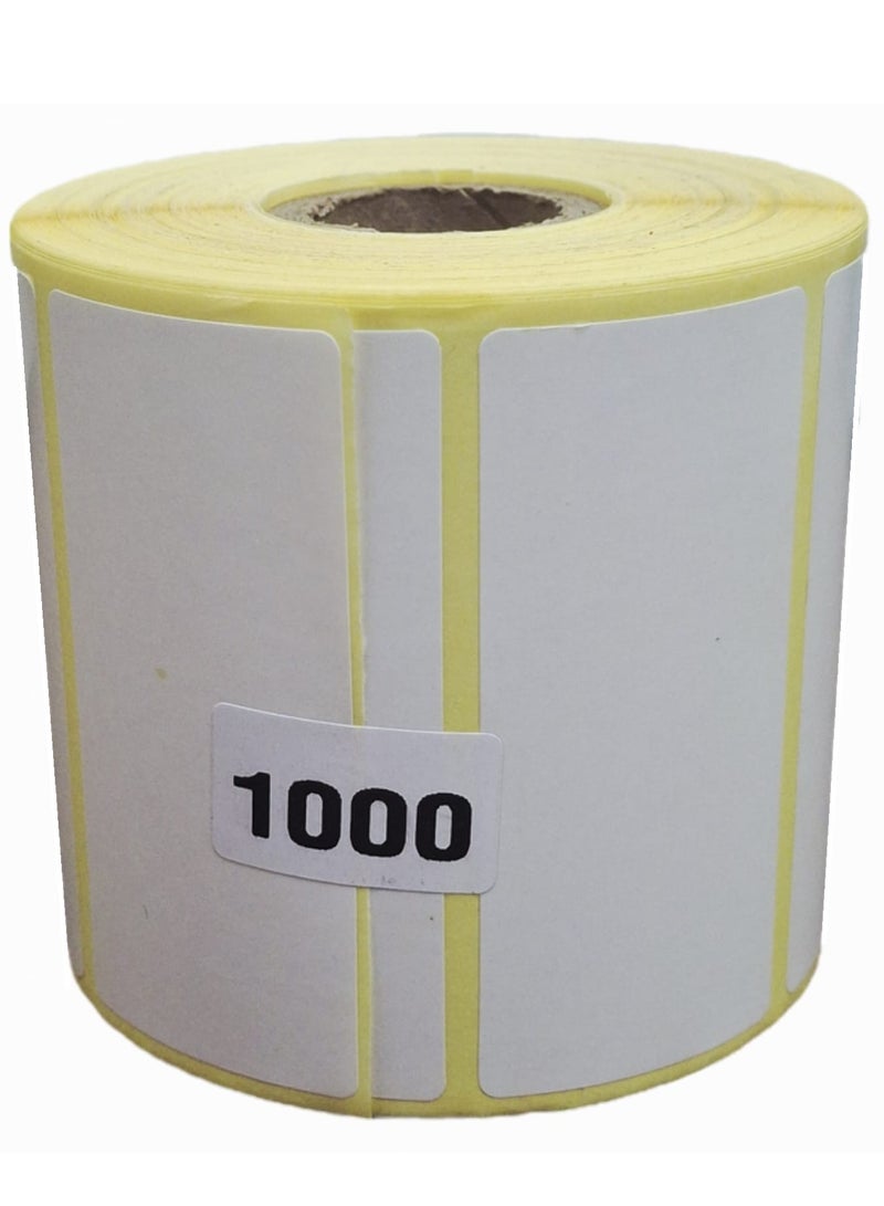 ديسيجيباك ملصقات باركود مخصصة، ملصقات حرارية تنتقل بحجم 2.75 × 1.25 بوصة 1000 ملصق لكل لفافة (70 مم × 32 مم) تستخدم لطباعة ملصقات الشحن، عبوة من 1 - Image 2