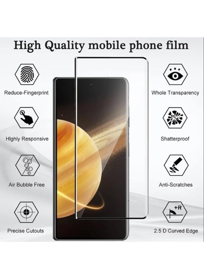 general Screen Protector Compatible with Honor Magic V5, Tempered Glass Front Screen and Lens Protectors, 9H Hardness, Anti-Scratch - Image 2