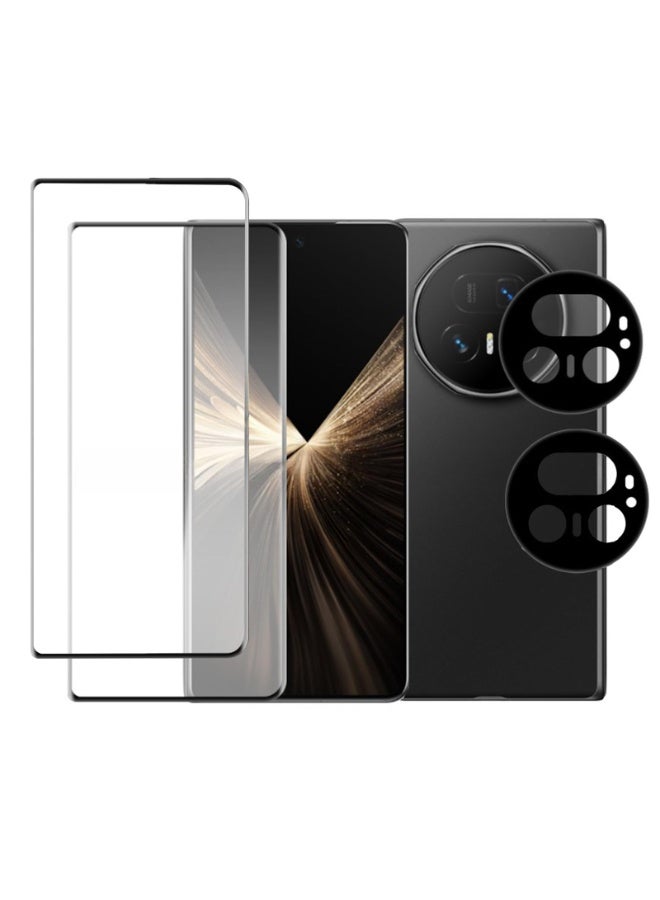 general Screen Protector Compatible with Honor Magic V5, Tempered Glass Front Screen and Lens Protectors, 9H Hardness, Anti-Scratch - Image 1