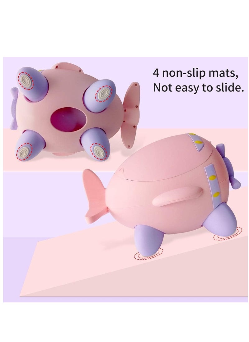 Arabest - Potty Training Toilet, Children's Little Baby Toilet Seat with Removable Potty Pot, Toddler Potty Training  Chair for Kids (Pink) - Image 1