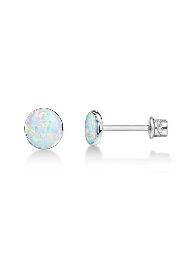 limerencia Hypoallergenic G23 Implant Grade Titanium Screw Back Earrings Tragus 20G Helix F136 Piercing Post for Sensitive Ears Cartilage - Image 1