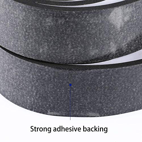 G-CHARGE Foam Single Sided High Density Self Adhesive Gasket Tape, Weather Stripping Doors and Window Insulation Soundproofing (3"(W) x 1/4"(T) x 5 Mtr (L)) - Image 3
