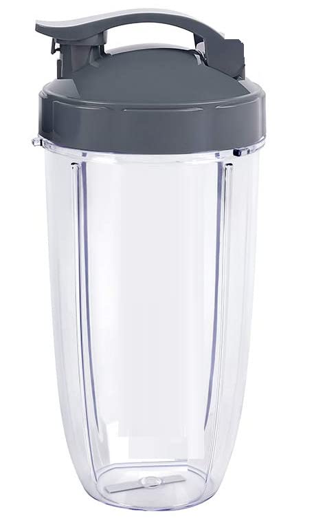Sumix Bullet Jar for Mixer Grinder Combo of 2 Jars 530 ML 350 ML with Gym Sipper Cap ABS Transparent Plastic Mixer Juicer Jar - Image 2