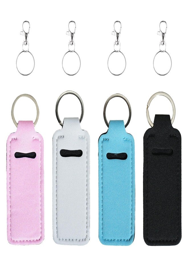 Belolvar Chapsticks Holder Keychain for Lipstick, Bright Lip Balm Lip Gloss Holder Stocking Stuffers for Women (Bright) - Image 1