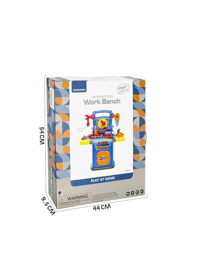 IToys Play At Home Work Bench Toy Multi Coloured - Image 2