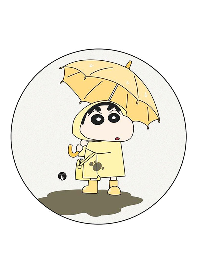 RKN Anime Shin Chan Printed Mouse Pad  Multicolour