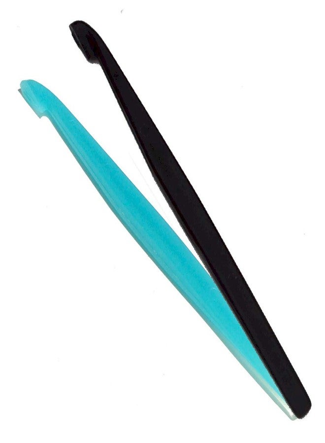 Tupperware Set of 2 Citrus Peelers in Aqua Blue and Black - Image 2