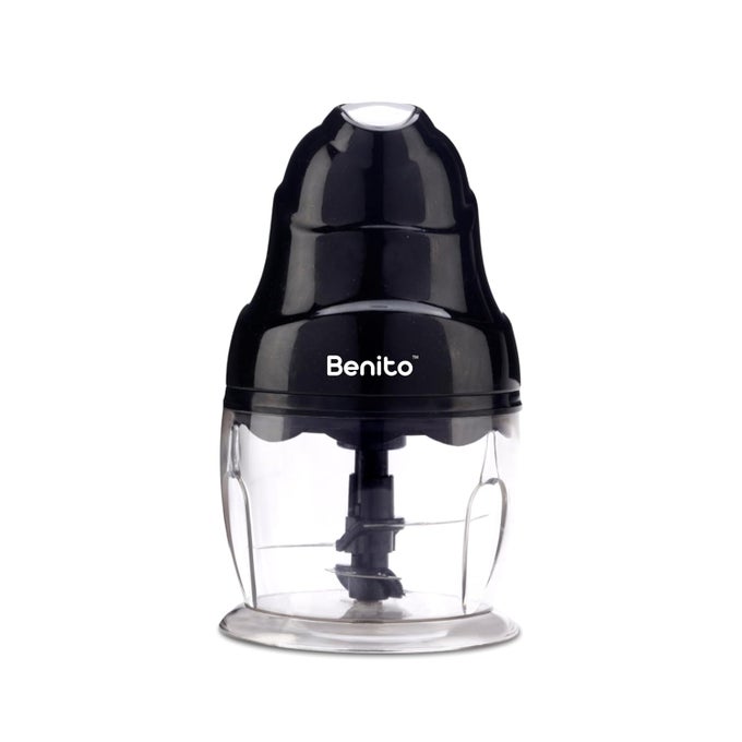 CHOPX 250W ELECTRIC CHOPPER POWERFUL MOTOR DUAL STAINLESS STEEL BLADES ONETOUCH OPERATION SLEEK BLACK DESIGN WITH 500ML TRANSPARENT BOWL 1YEAR WARRANTY