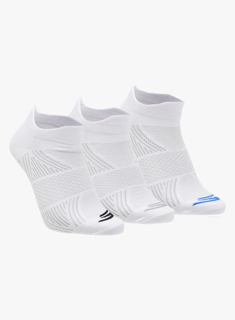 SKECHERS 3 Pack Non-Terry Low-Cut Socks