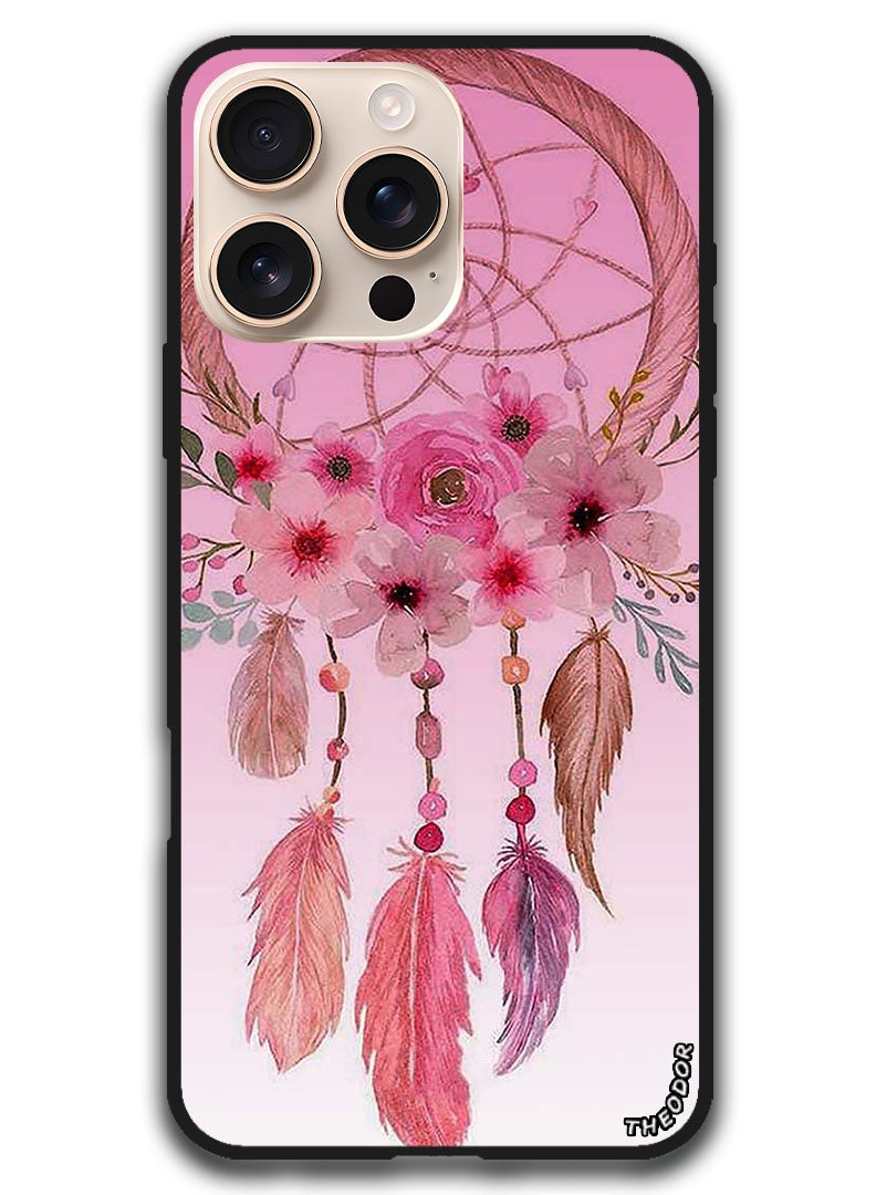 Theodor Protective Case Anti Scratch Shock Proof Bumper Cover For iPhone 16 Pro (6.3)-inch Wind Cham - Image 1