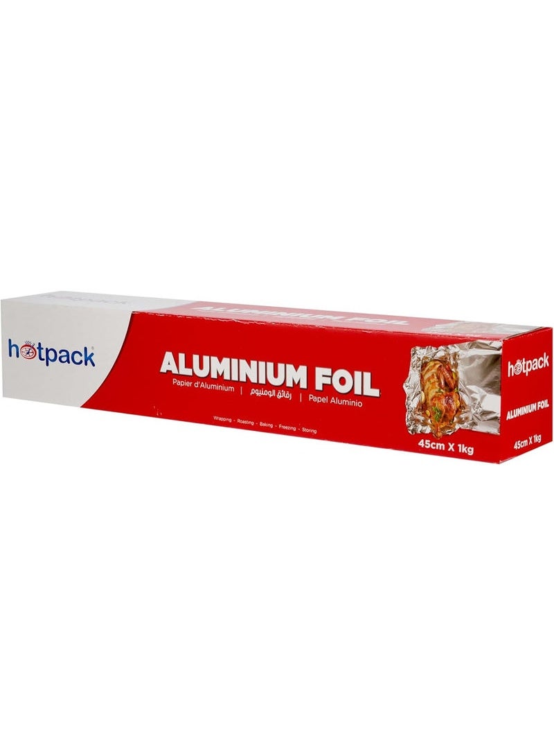Hotpack Aluminium Foil 450mm Width, 1000g Gross Weight, Cooking-Storing-Wrapping - Image 3