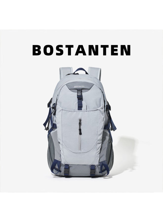 Bostanten Lightweight Hiking Backpack Men Colorblock Outdoor Cycling Climbing Travel Large Capacity Hiking Daypack Women