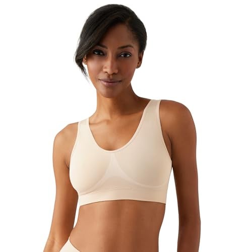 Wacoal womens B-smooth Bralette bras, Sand, 36 US - Image 1