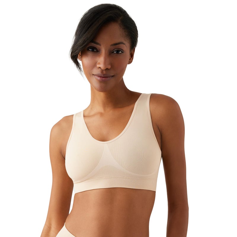 Wacoal womens B-smooth Bralette bras, Sand, 36 US - Image 4
