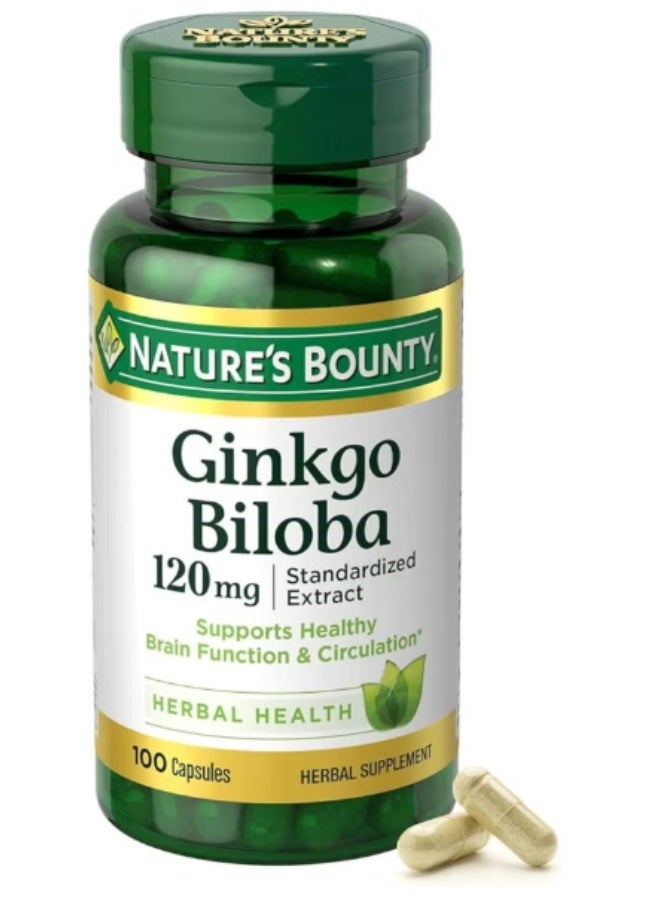 general Ginkgo Biloba 120 Mg 100 Capsules - Image 1
