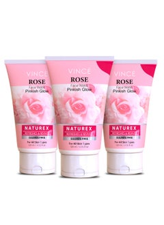 Rose Face Wash - Pack of 3