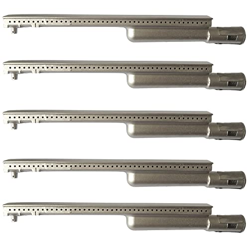 GRILLJOB 5PC Heavy Duty Cast Stainless Steel 304 BBQ Grill Burners Bull Grill Replacement Parts for Cal Flame Aussie Blaze Thermos Turbo and More - Image 2